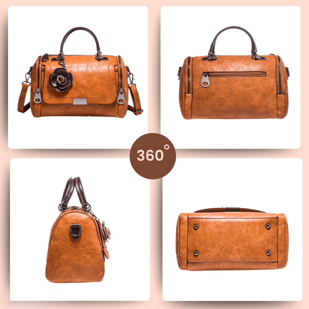 Barbara’s Polished Barrel | Satchel Handbag