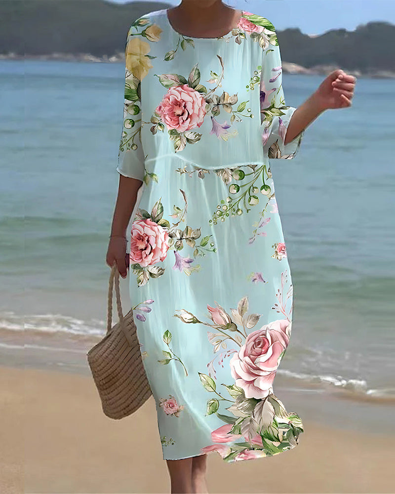 Mara | Elegant Flower Dress