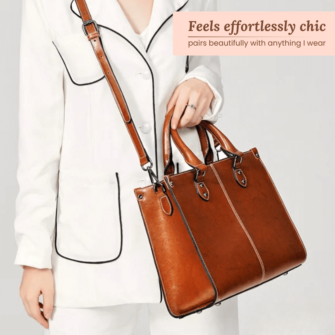 Lena’s Polished Carryall | Handbag