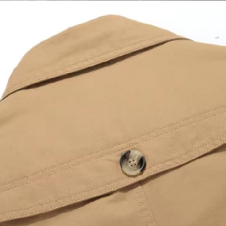 Karel - Elegant padded trench coat