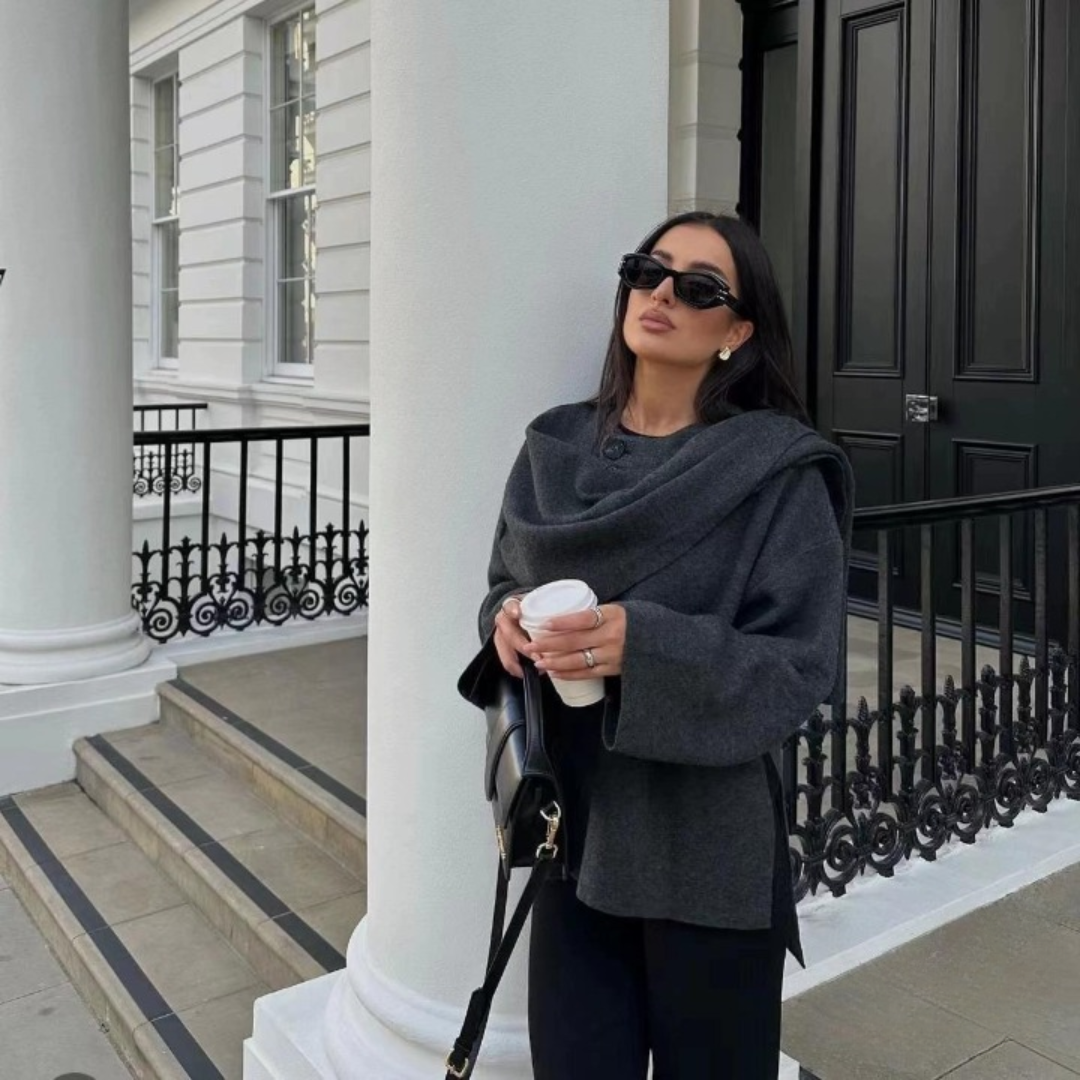 KALEIDE™ | Elegant Coat Made of Quality Fabric