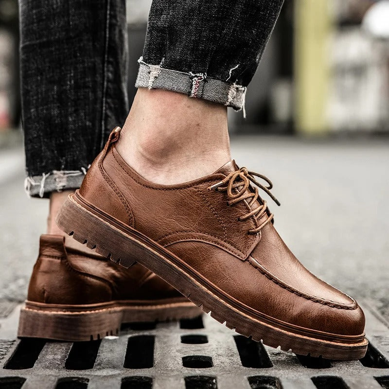 Westwell Low-Cut Genuine Leather Shoes