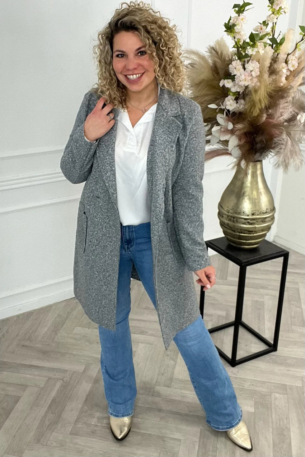 Autumn Teddy Coat - Taupe