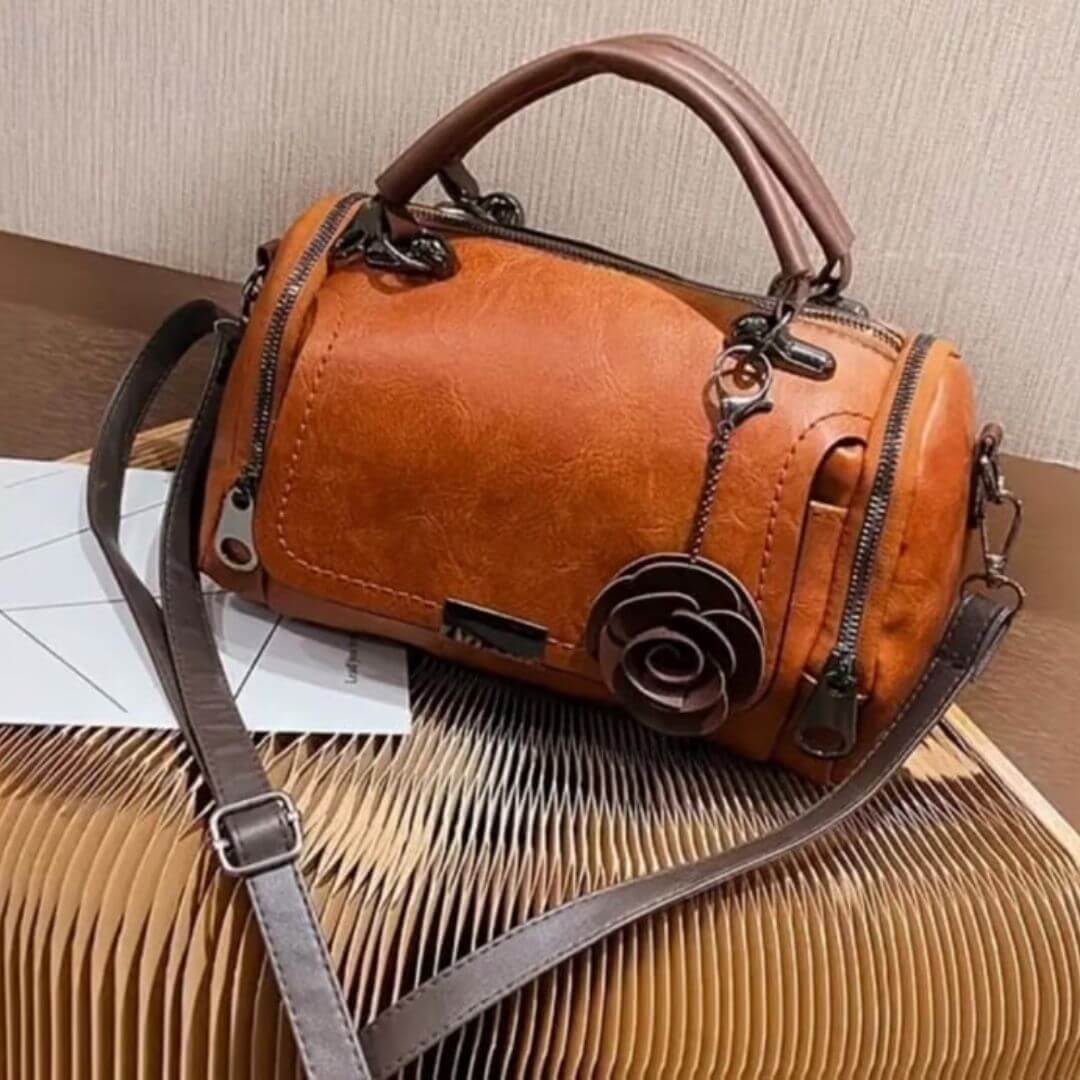 Barbara’s Polished Barrel | Satchel Handbag