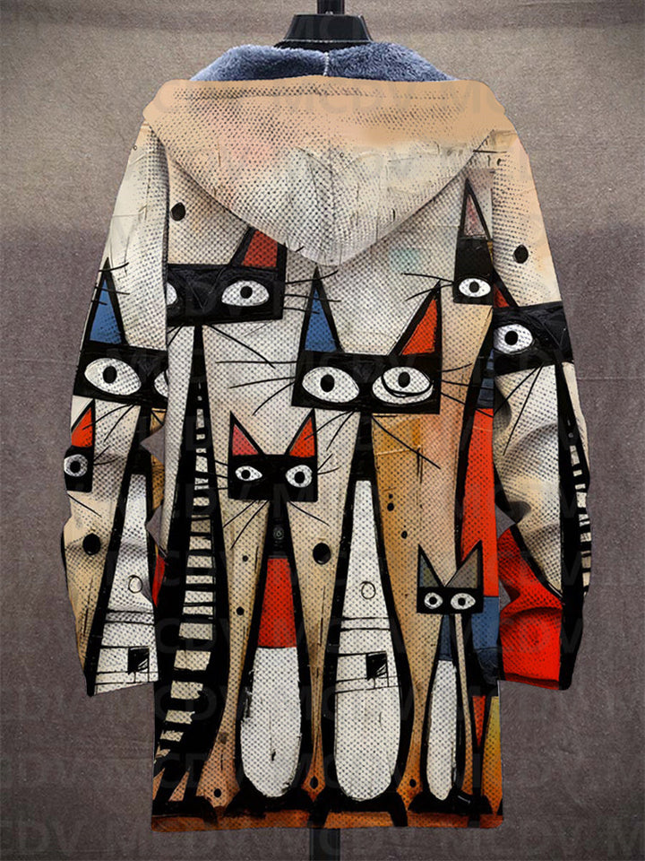 Livia - Luxury cardigan inspired by art