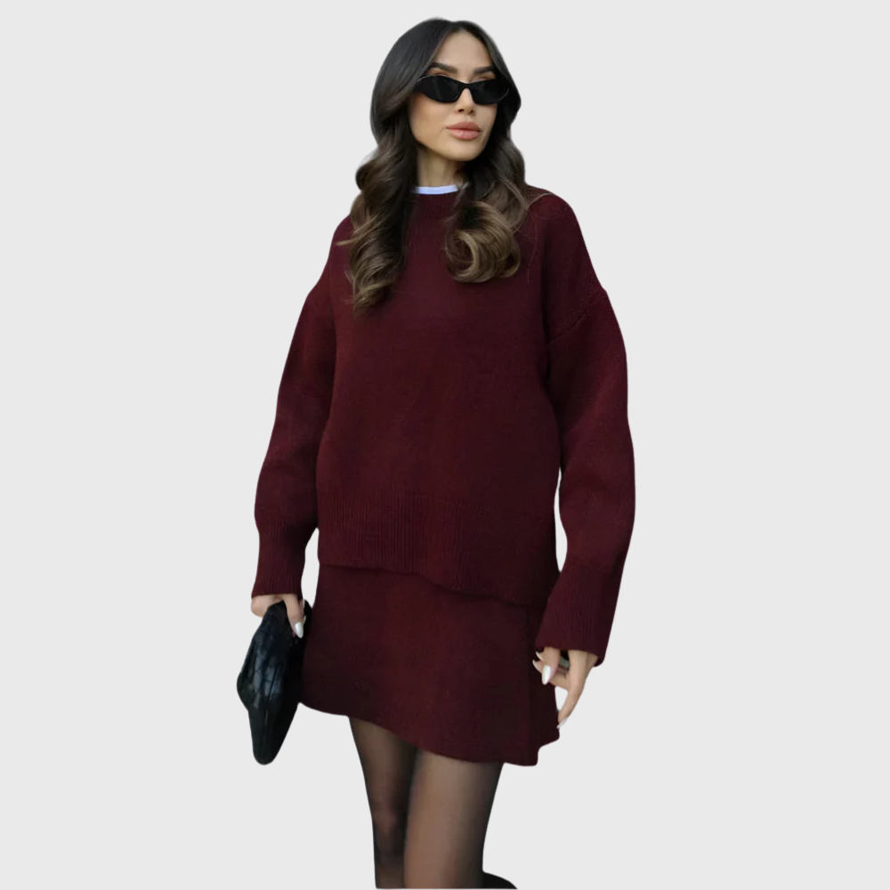 Athena - Cozy knit set