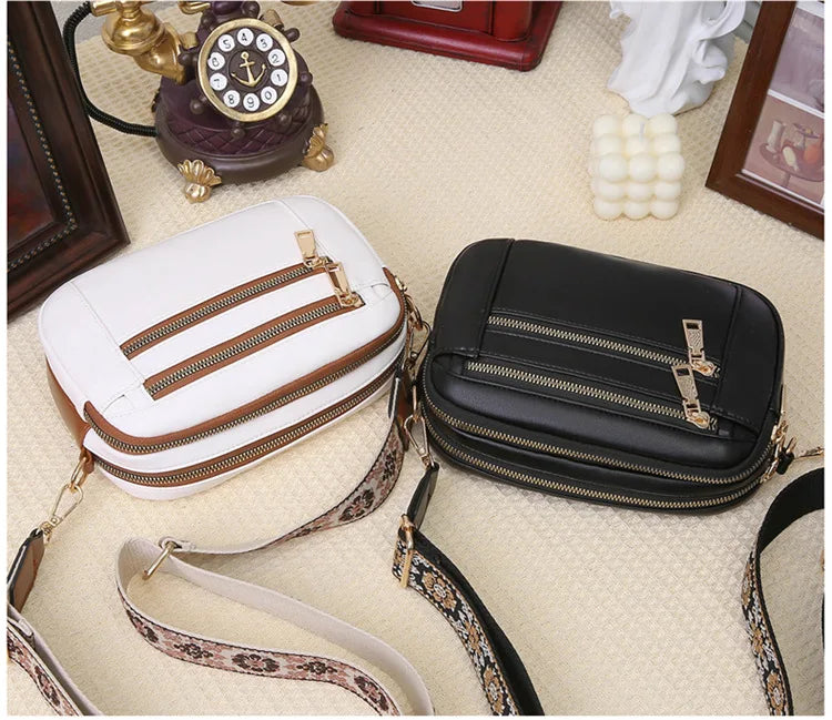 Violet | Finsk Leather Shoulder Bag