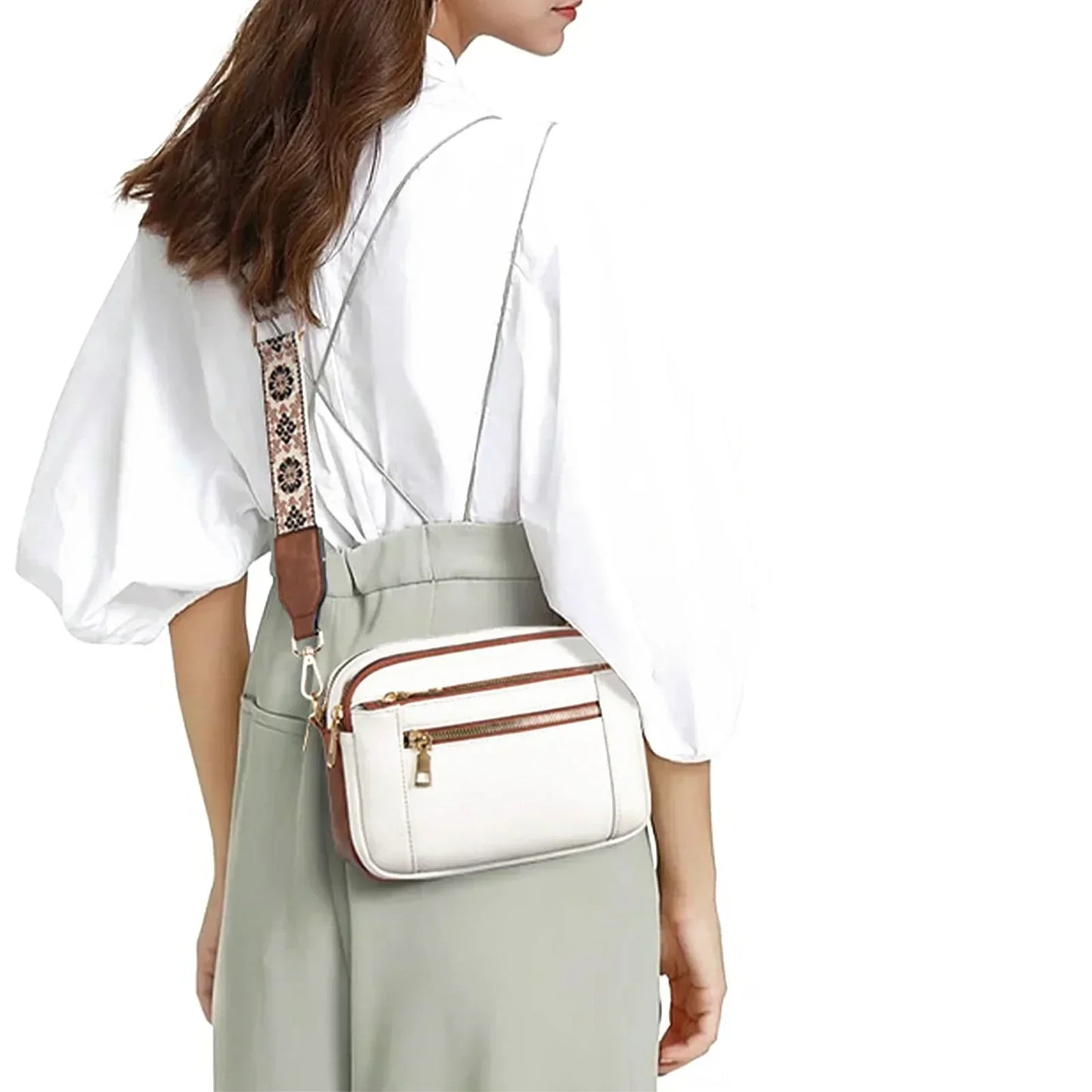 Edith | Crafted Leather Shoulder Bag