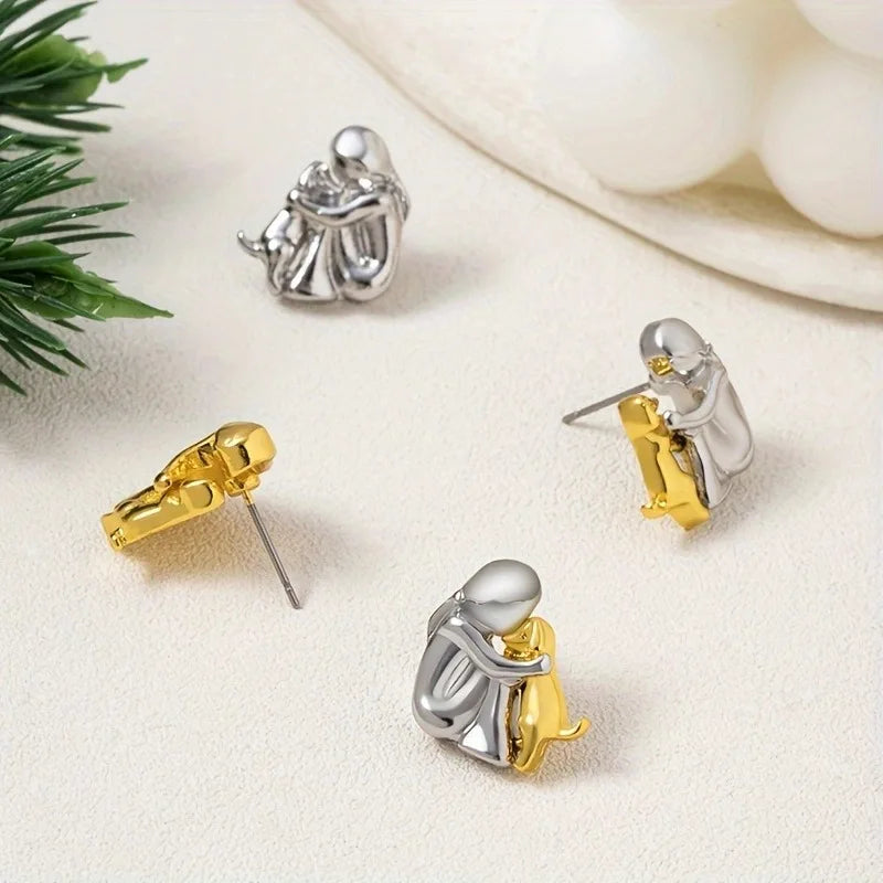 Dog Icon Earrings