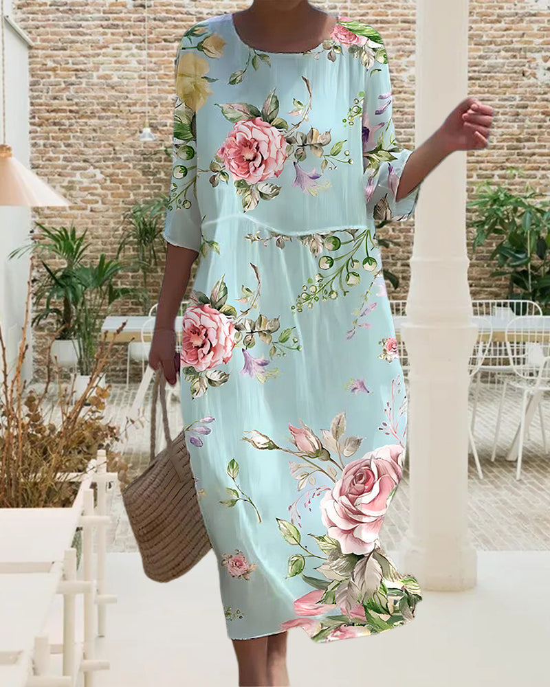 Mara | Elegant Flower Dress