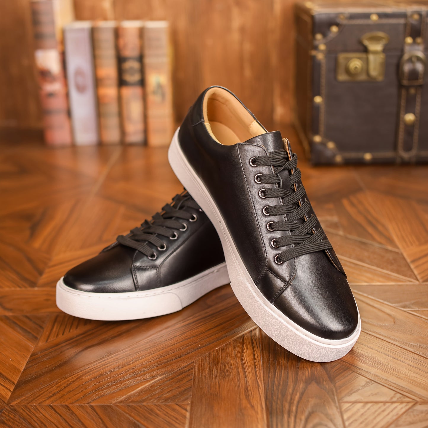 Men's Low-Cut Leather Shoes