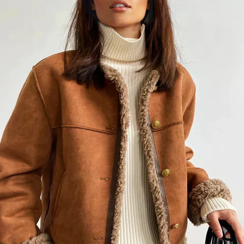 CHARLIE | WARM AND REFINED LEATHER JACKET