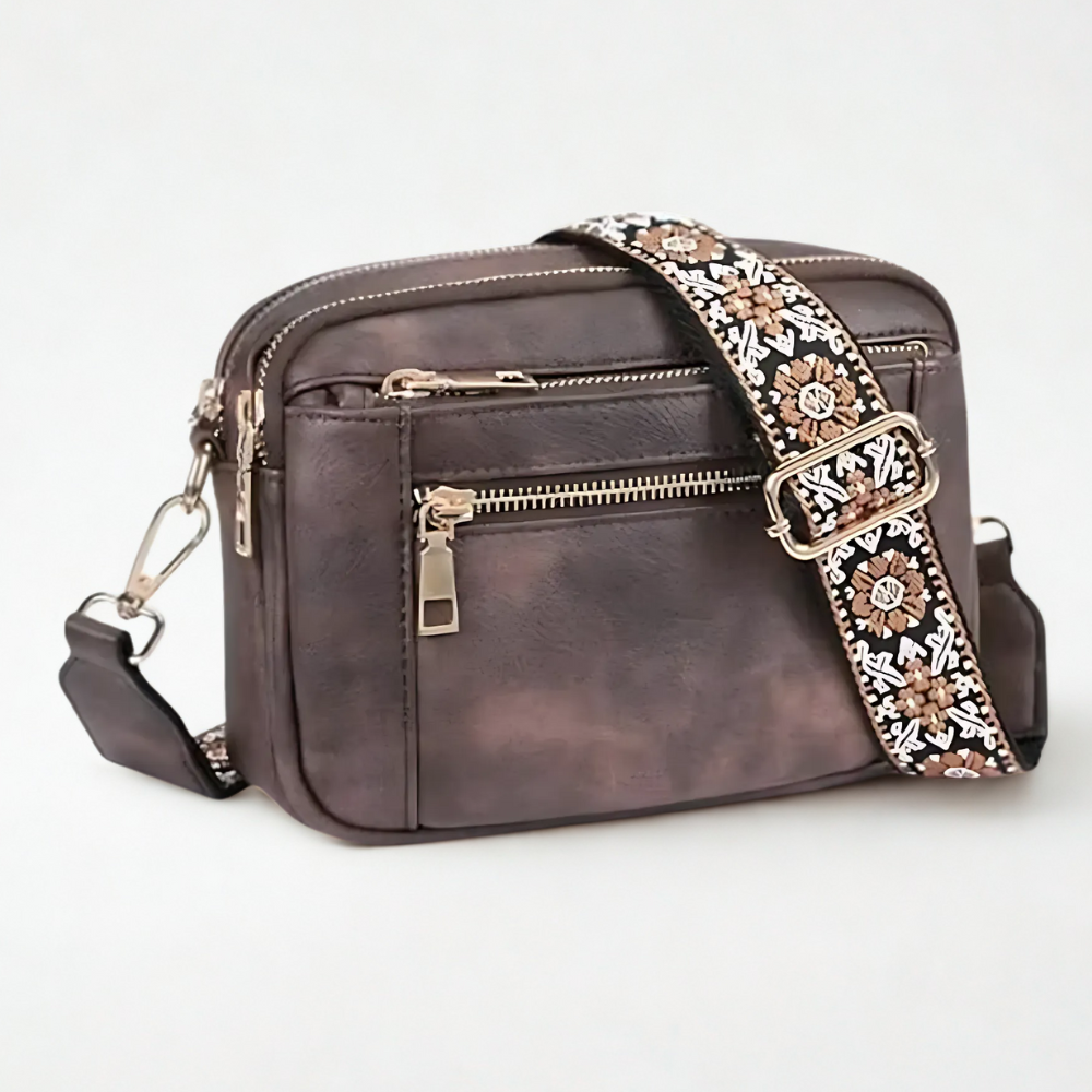 Edith | Crafted Leather Shoulder Bag