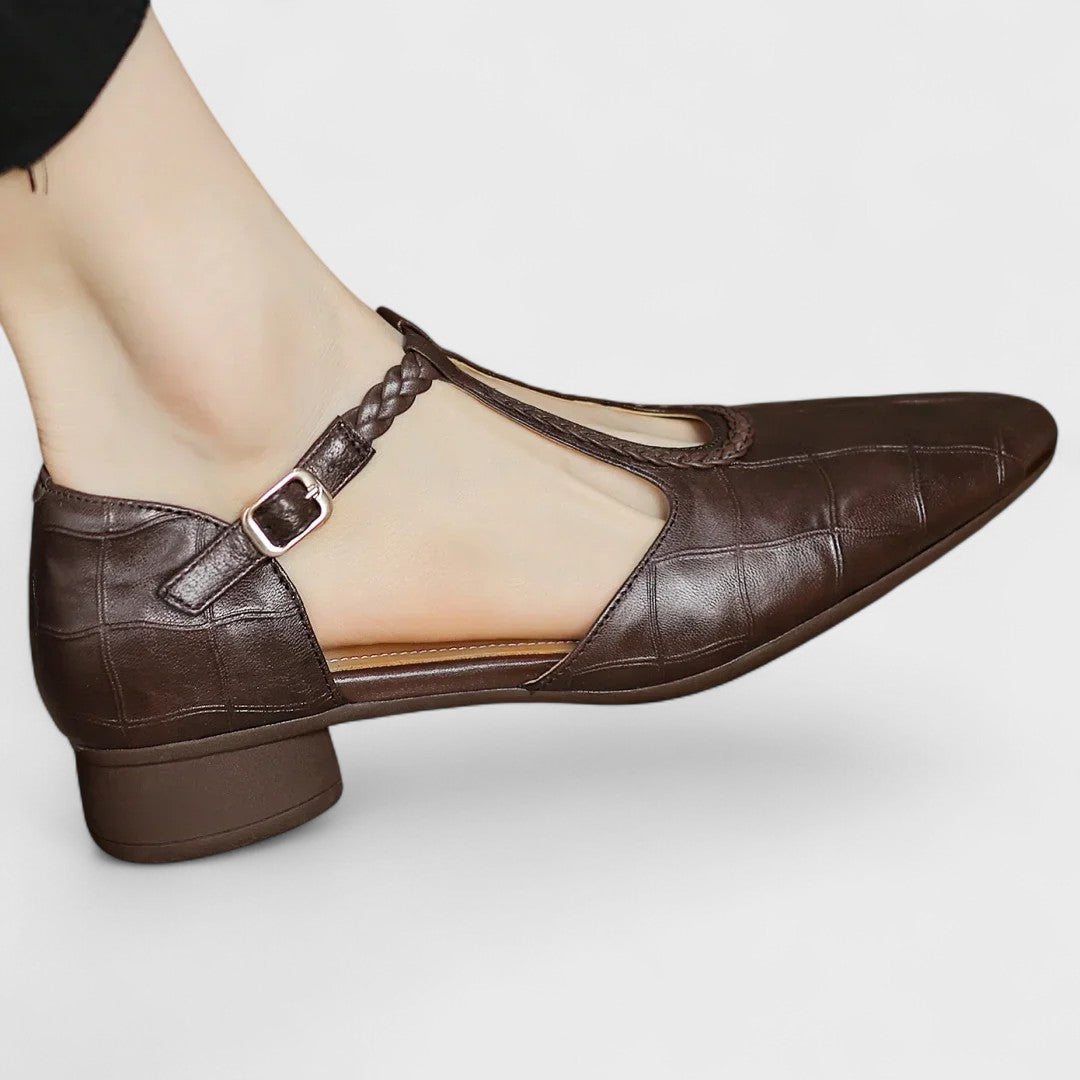 Elena - Leather orthopedic shoes