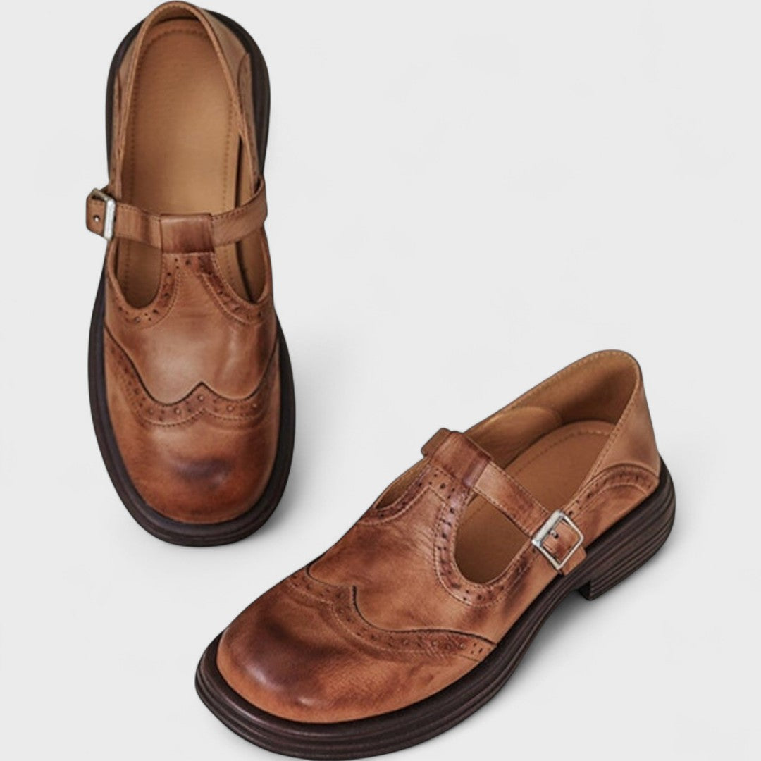 Elisa - Elegance and Comfort Talon in Leather