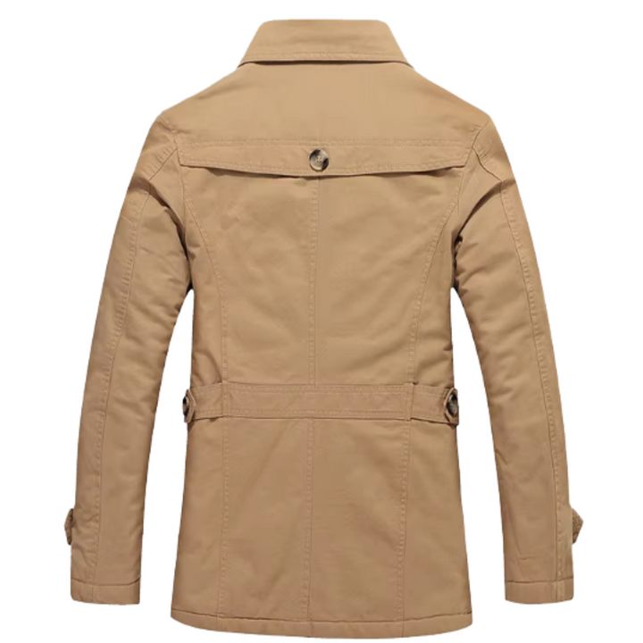 Karel - Elegant padded trench coat