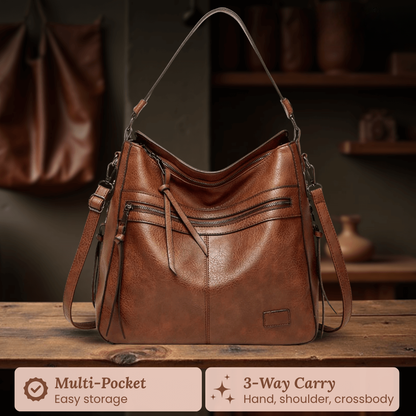 Gianna’s Sleek Zippered Carry | Shoulder Bag