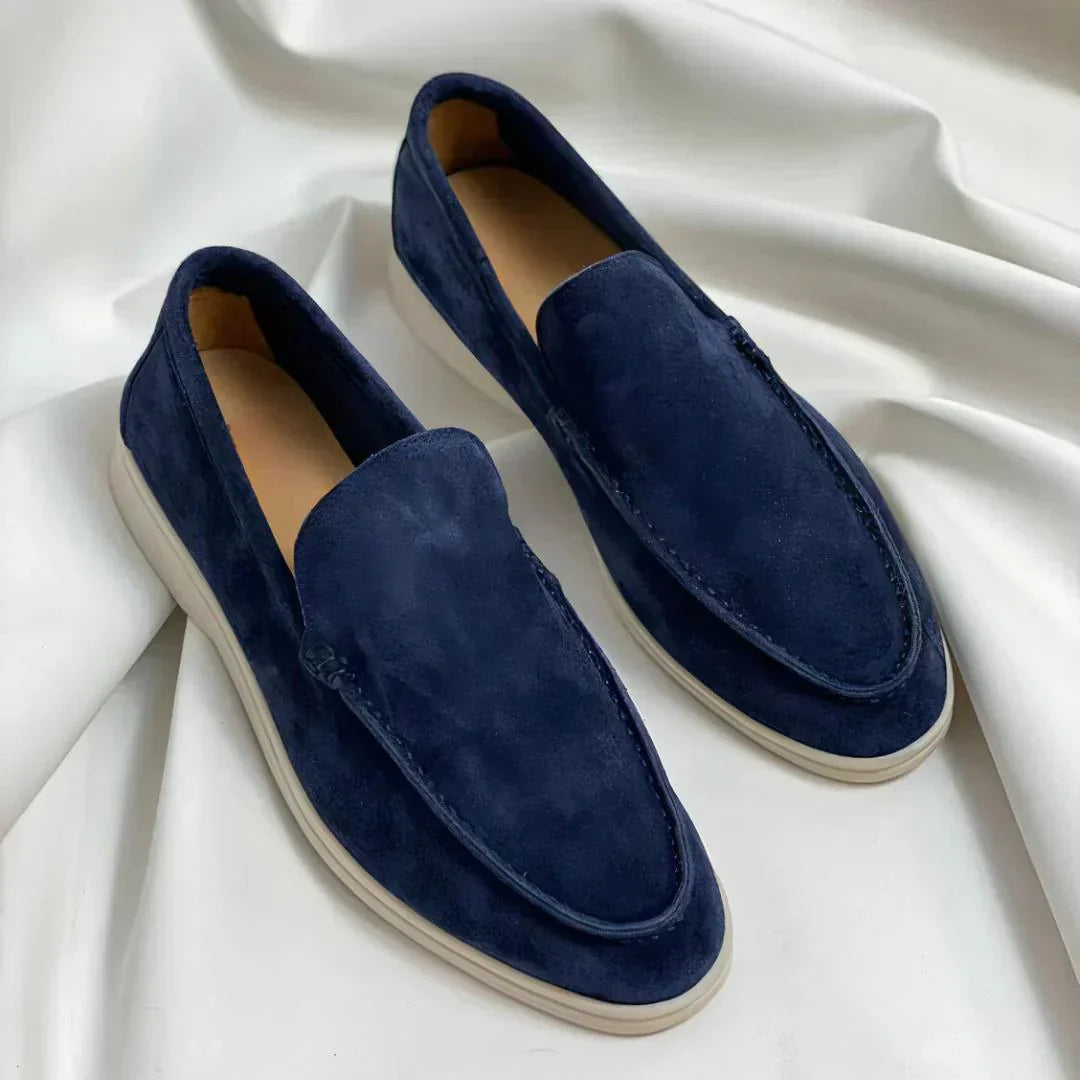 Elegant suede loafers