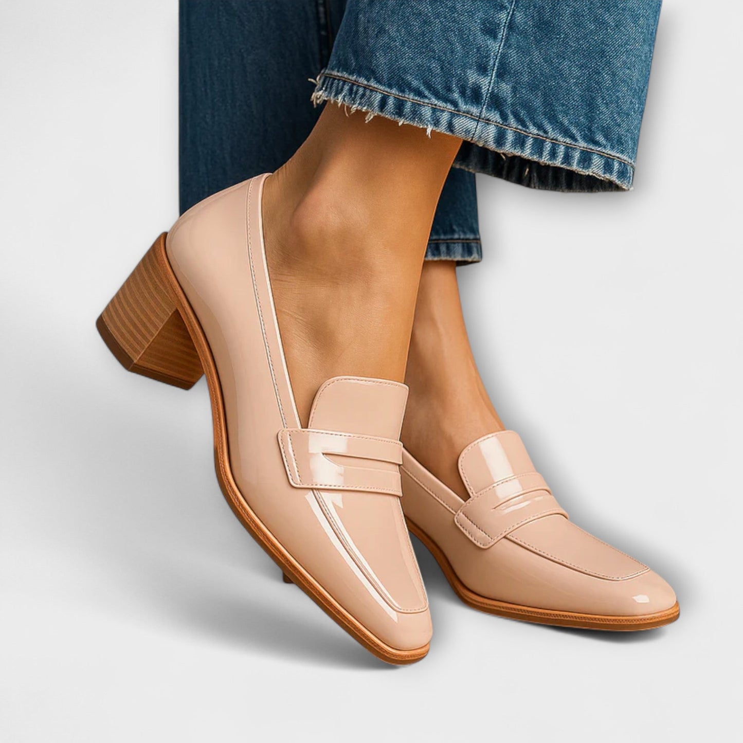 Elaine™ | Shiny Moccasins