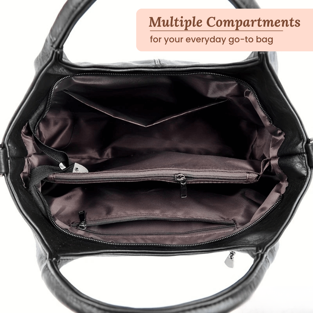 Lauren’s Sleek Crescent | Shoulder Bag