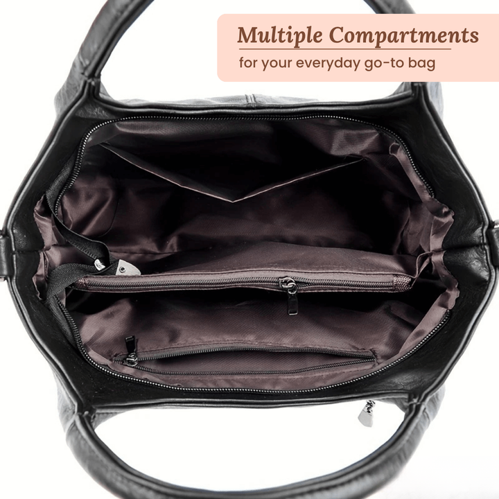 Lauren’s Sleek Crescent | Shoulder Bag