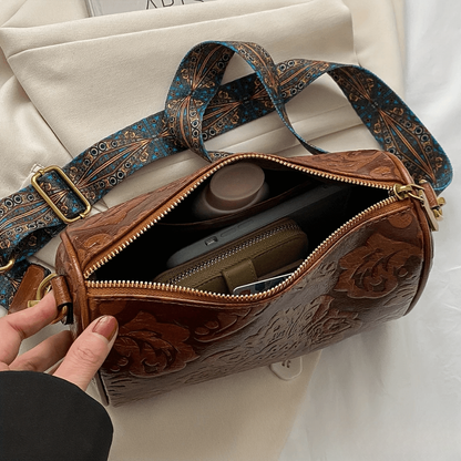 Linda’s Vintage Barrel Charm | Crossbody Bag