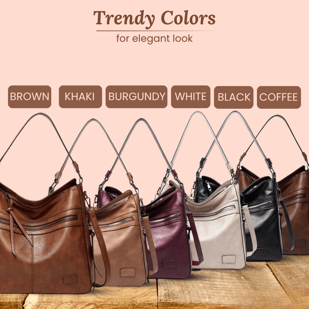 Gianna’s Sleek Zippered Carry | Shoulder Bag