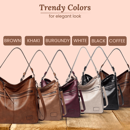 Gianna’s Sleek Zippered Carry | Shoulder Bag