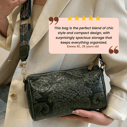 Linda’s Vintage Barrel Charm | Crossbody Bag