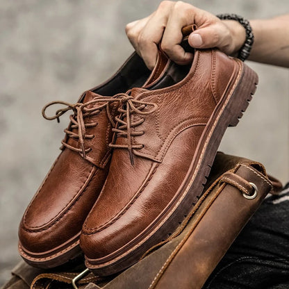 Westwell Low-Cut Genuine Leather Shoes