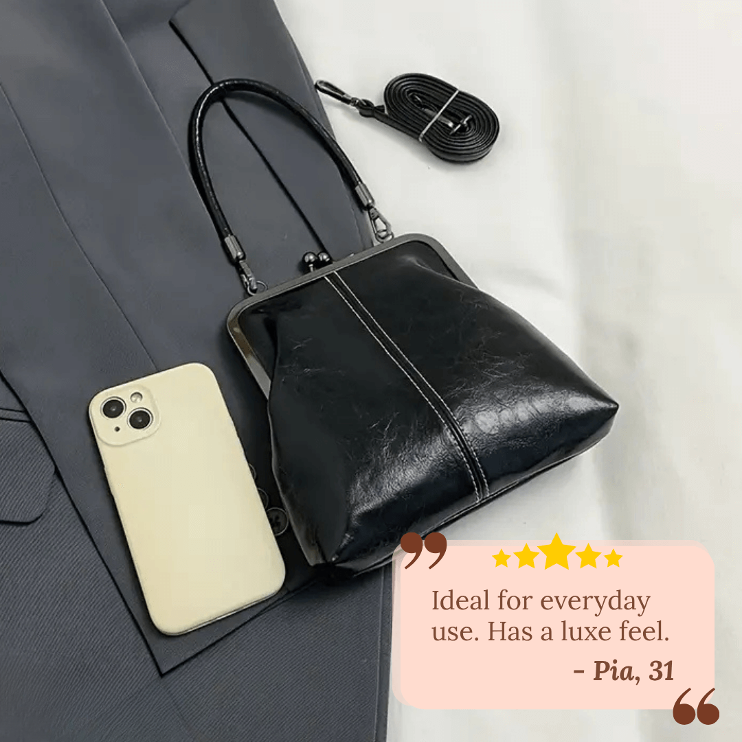 Amelia’s Timeless Kiss Lock | Vintage Handbag