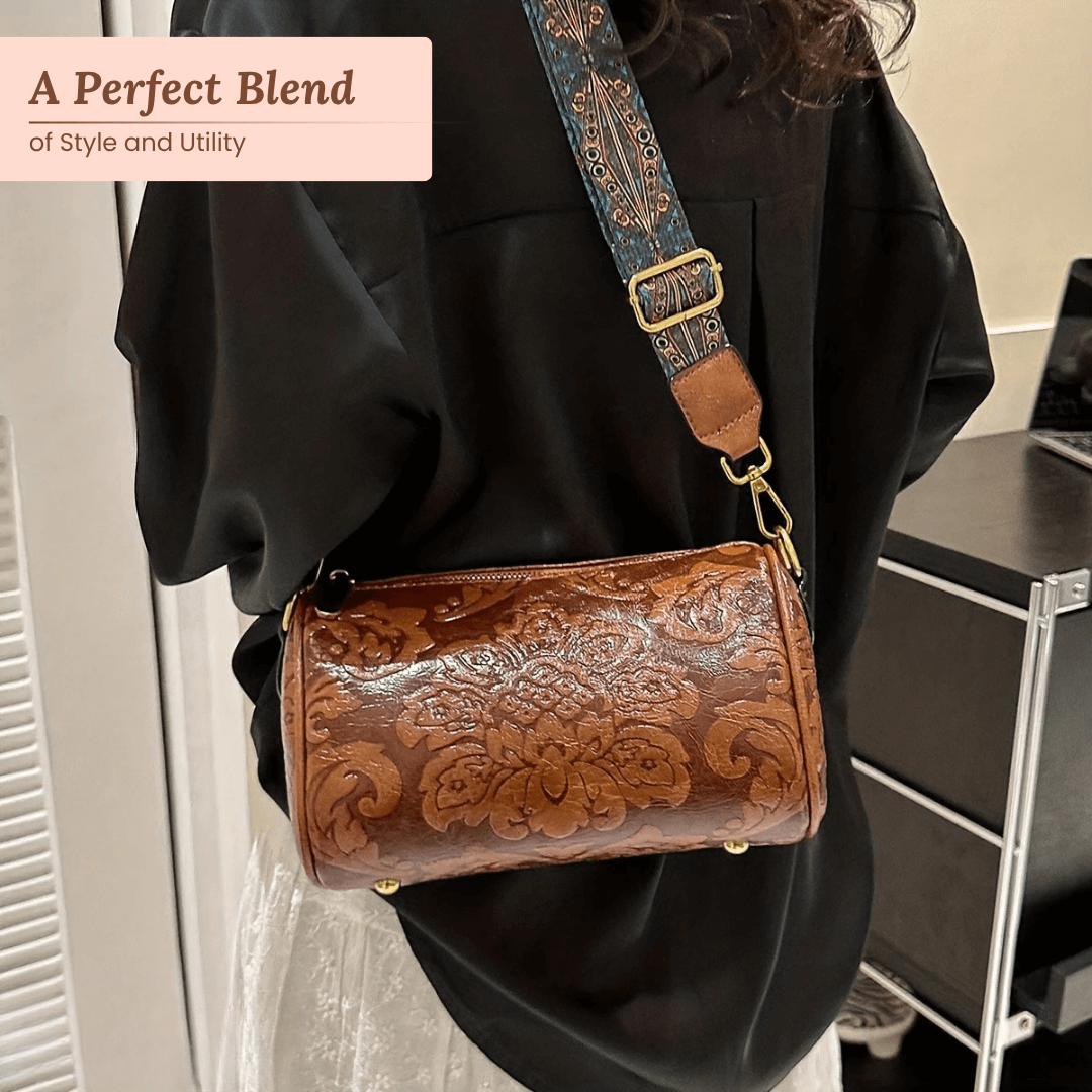 Linda’s Vintage Barrel Charm | Crossbody Bag