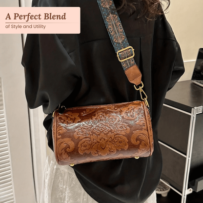 Linda’s Vintage Barrel Charm | Crossbody Bag