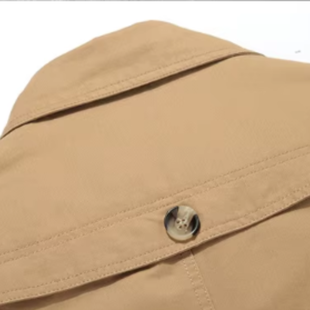 Karel - Elegant padded trench coat