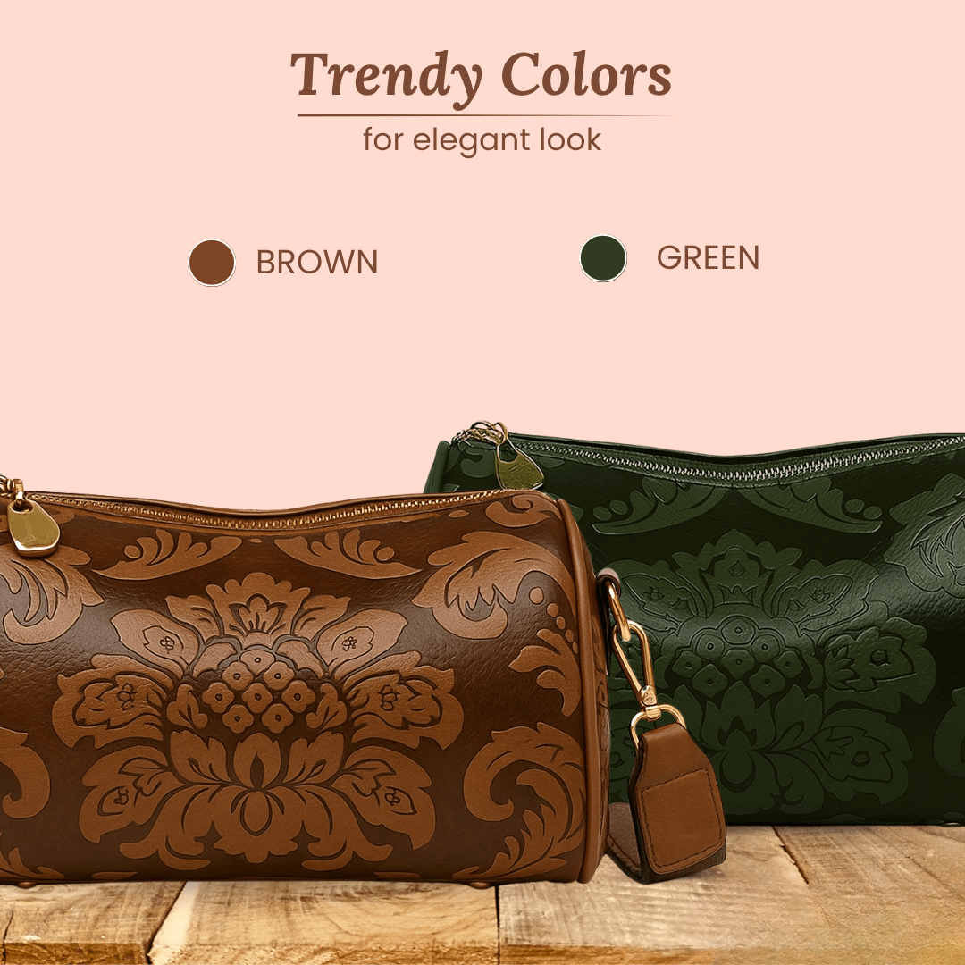 Linda’s Vintage Barrel Charm | Crossbody Bag