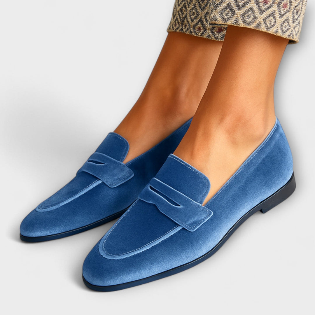 Louise™ | Soft Velvet Loafers