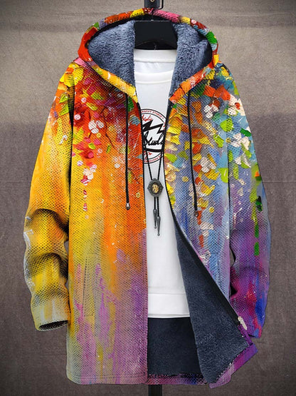 Azalia - Luxury cardigan inspired by art
