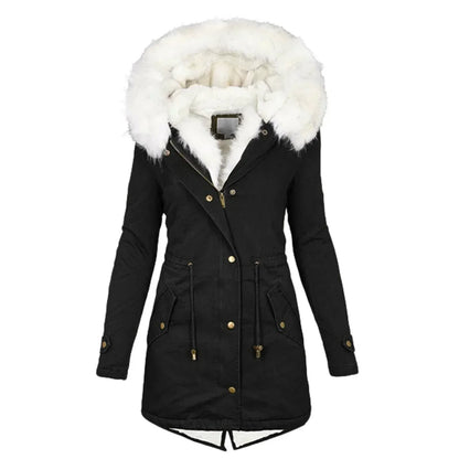 Giulia - Winter Coat with Faux Fur Lining