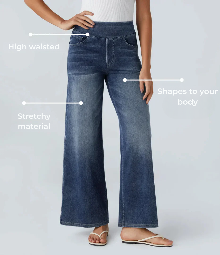 Eva | Comfortable & Stretchy High-Waisted Pants