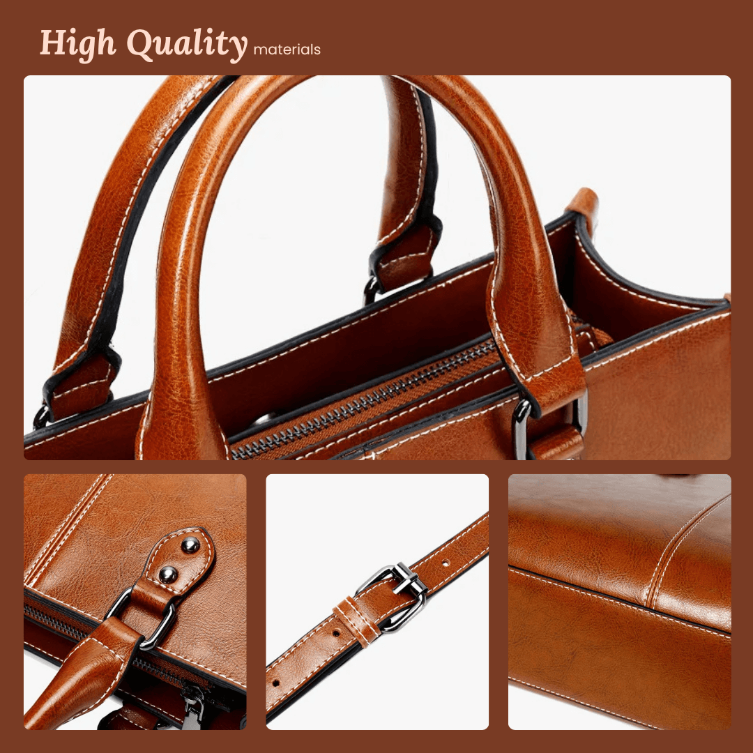 Lena’s Polished Carryall | Handbag