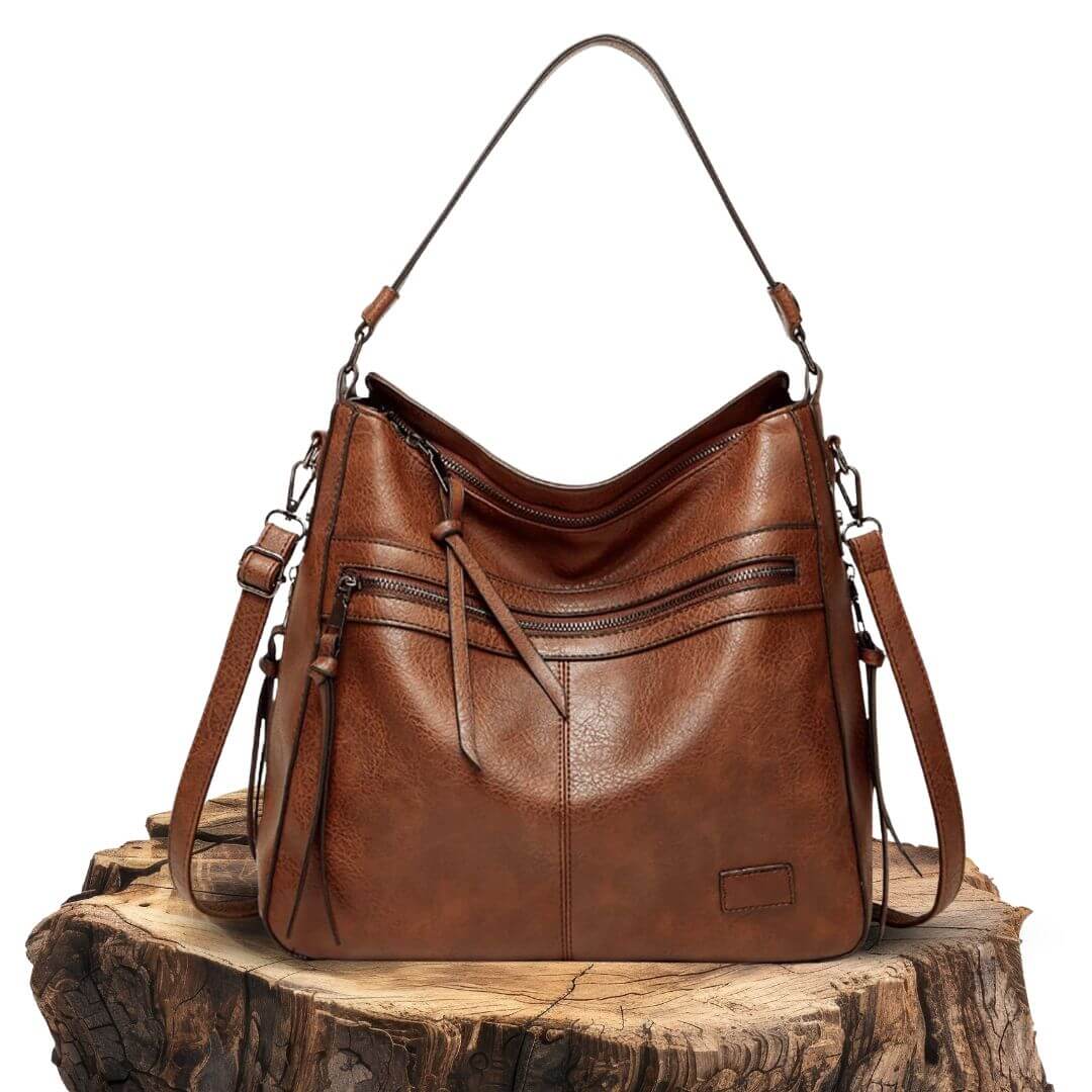 Gianna’s Sleek Zippered Carry | Shoulder Bag