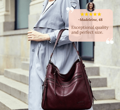 Gianna’s Sleek Zippered Carry | Shoulder Bag