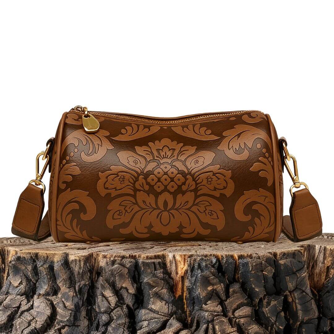 Linda’s Vintage Barrel Charm | Crossbody Bag