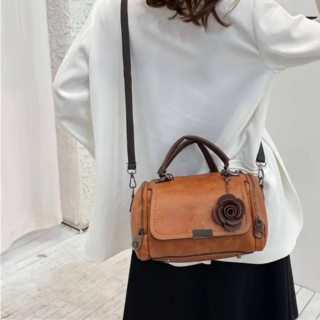 Barbara’s Polished Barrel | Satchel Handbag