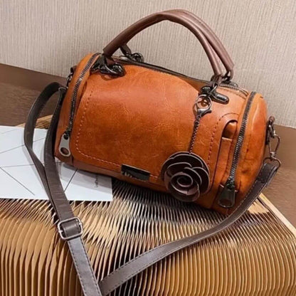 Barbara’s Polished Barrel | Satchel Handbag