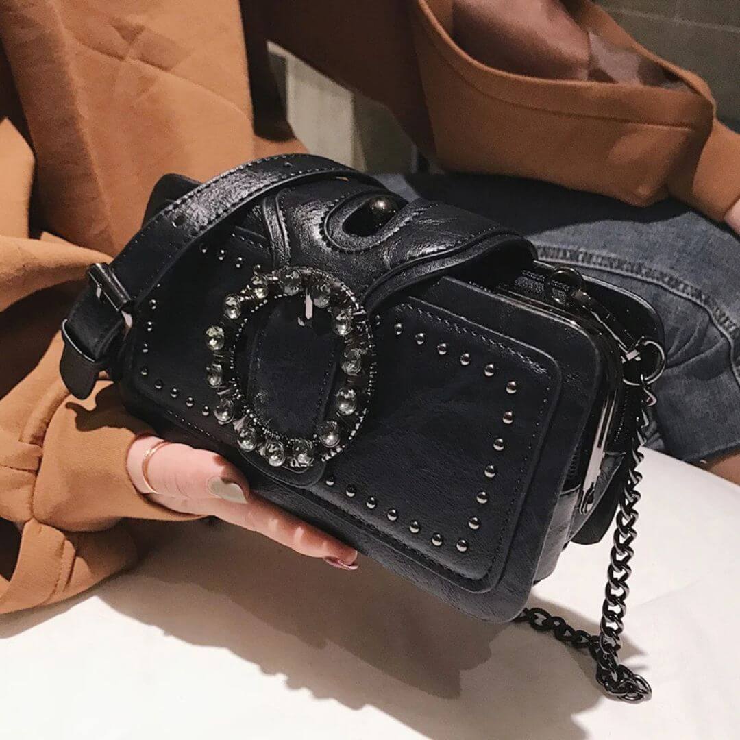 Judith’s Studded Muse | Mini Crossbody Bag