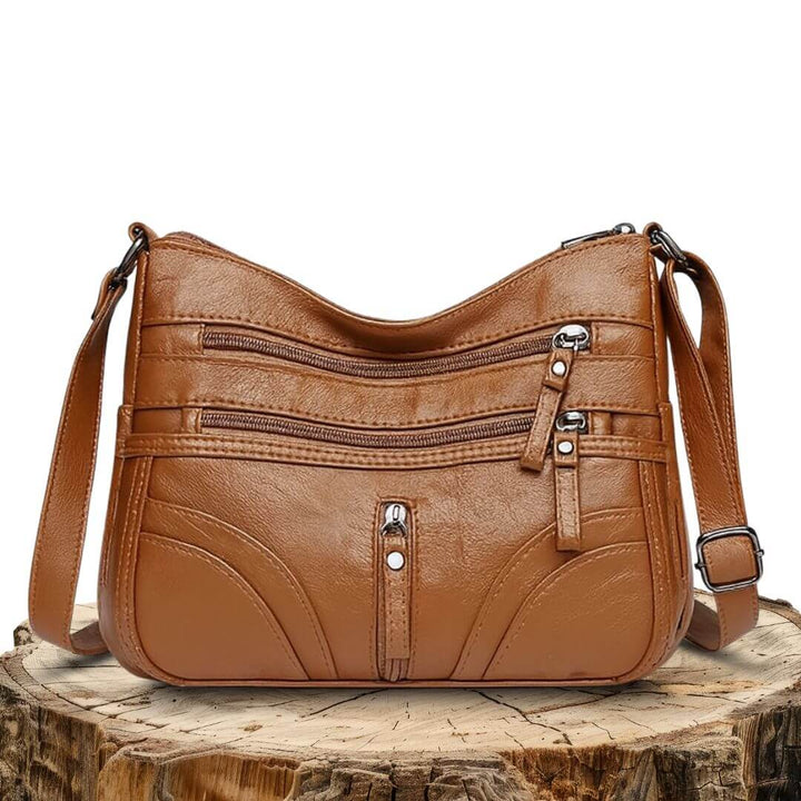 Cheryl’s Sleek Zip Companion | Crossbody Bag