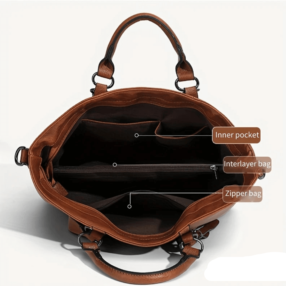 Jennifer’s Timeless Everyday Companion | Convertible Shoulder Bag