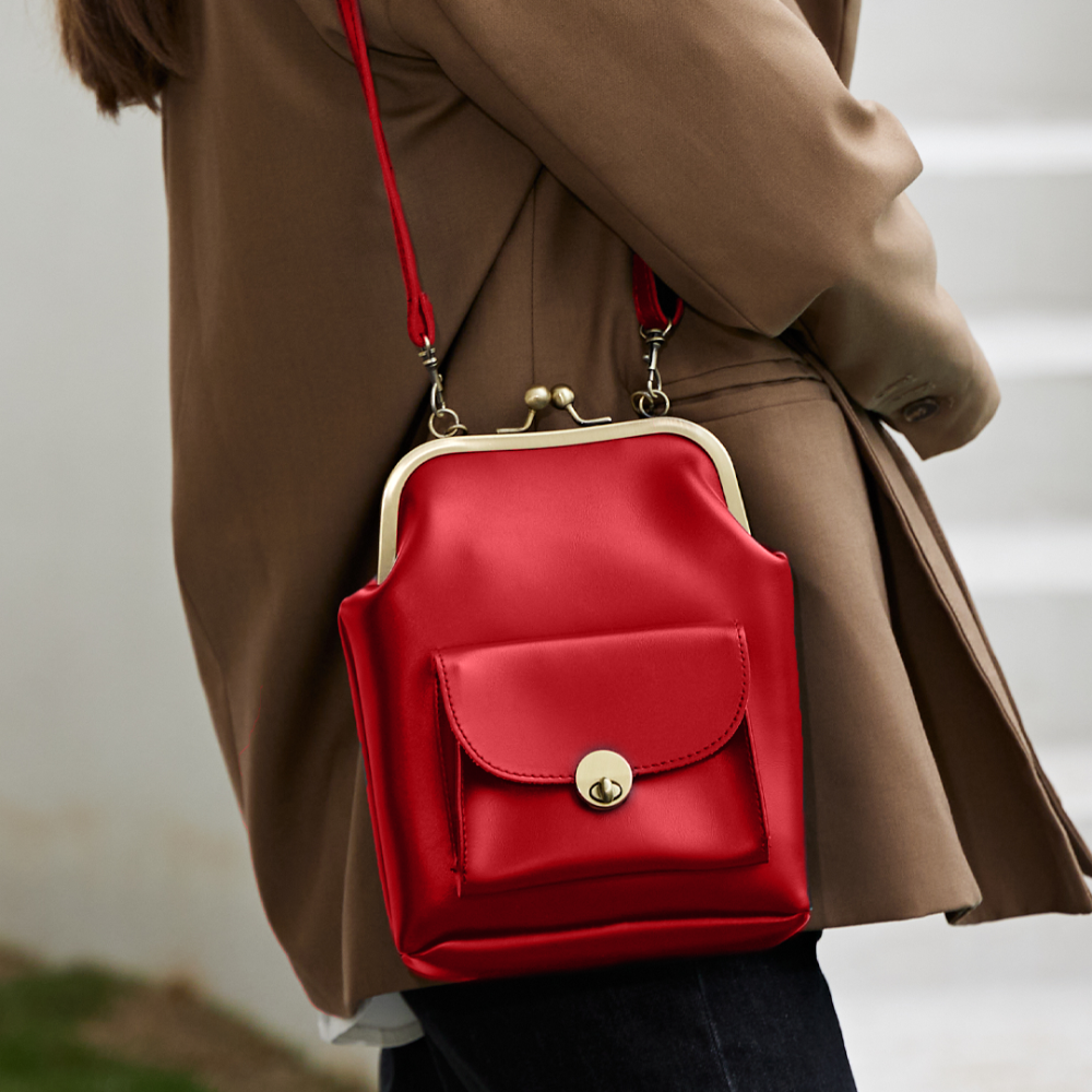 Vintage Kiss-Lock Bag -  Clara's Retro Chic Essential (BUY 1 GET 1 FREE)