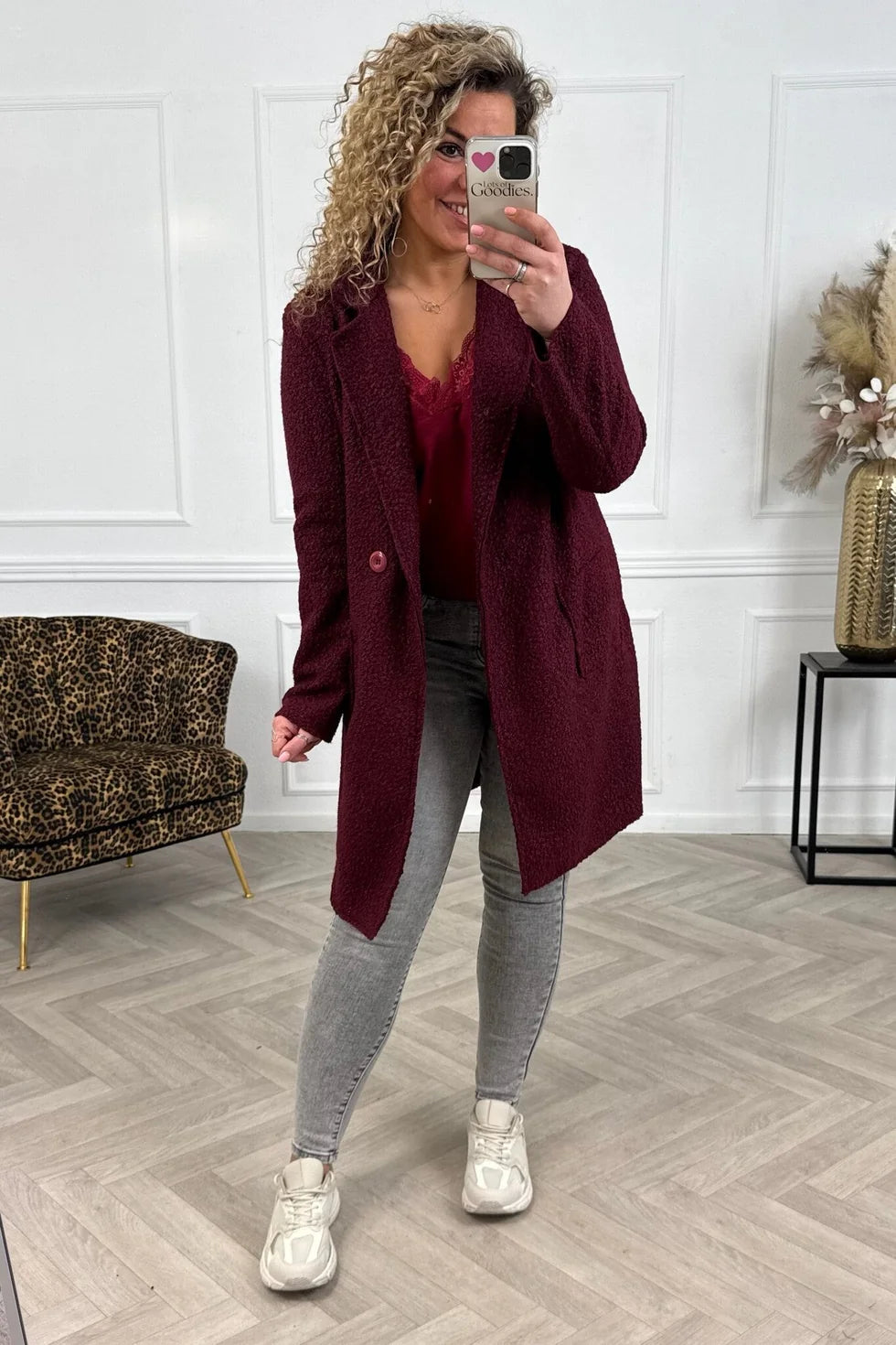 Autumn Teddy Coat - Taupe